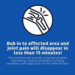 De La Cruz Pain Relief Cream - Maximum Strength Muscle and Joint Camphor Ointment to Reduce Pain and Inflammation 11% 2.5 oz (70.9 g)