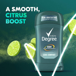 Degree Men Extra Fresh Deodorant, Cool Rush, 3 oz