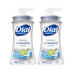 Dial Complete Antibacterial Foaming Hand Wash, Soothing White Tea, 7.5 Ounce "2-PACK"