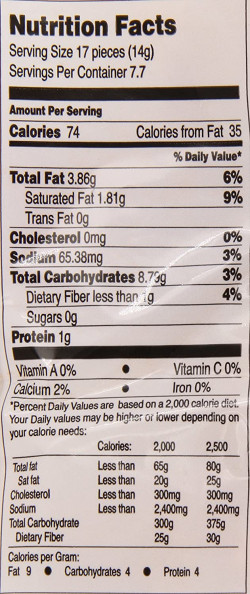 Diana Nacho Tortilla Chips 3.84oz