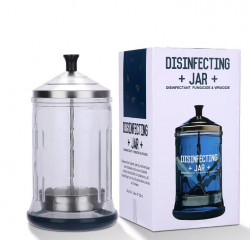 Disinfecting Jar, Salon Disinfecting Jar 21 Oz