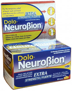 Dolo - Neurobion for Pain and Fever, Extra Strength, 60 tablets