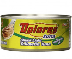 Dolores Chunk Light Yellowfin Tuna In Vegetable Oil