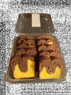 Dongollo Vanilla & Chocolate Marble Slice Marble Cake