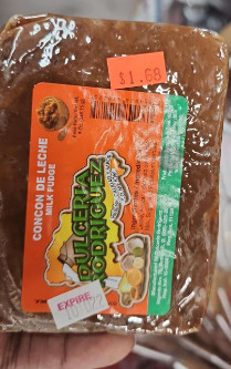 Dulceria Rodriguez, concon de leche,milk fudge 9oz