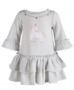 Macy's Unicorn Dress For Baby Girl