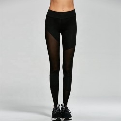 Slim Tight Sportswear Leggings | Yoga Athletic Pants - Black