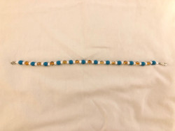 Round Bead Pattern Anklet