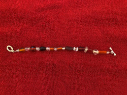 Red Motif Pattern Bracelet