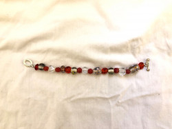 Chunky Decorative Bead Bracelet