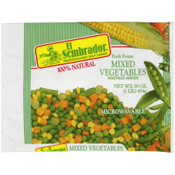 El Sembrador Fresh Frozen Mixed Vegetables, 16 Oz