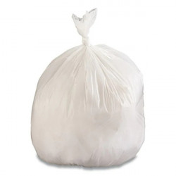 EXTRA HEAVY WHITE LINEAR LOW CAN LINER ROLLS