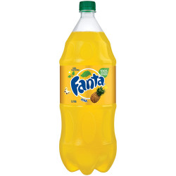 Fanta Orange Soda Bottle, 2 Liters