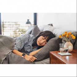 Fitbit Versa 2 Smartwatch Bundle with Small and Large Bands - Petal