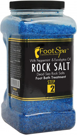 FOOT SPA  Mint & Eucalyptus Rock Salt  Step 2