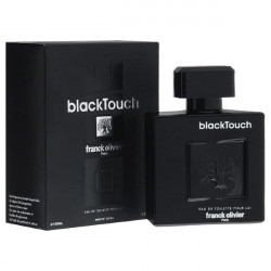 Franck Olivier Black Touch For Men Edt Spray 3.4 Oz 100 Ml