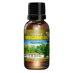 Germa Natural Oregano Oil, Expectorant/Aceite De Oregano Natural, Expectorante. 1oz.