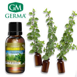 Germa Natural Oregano Oil, Expectorant/Aceite de Oregano Natural, Expectorante. 1oz.