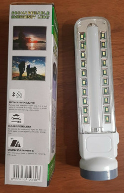 GH-6661 Solar Emergency Light rechargeable 25.6*6cm