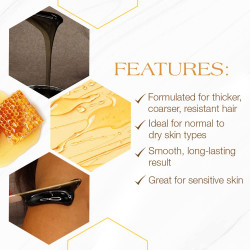 GiGi Dark Honee Hair Removal Soft Wax