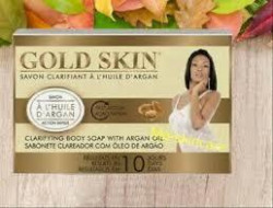Gold Skin Clarifying Body Soap With Argan Oil