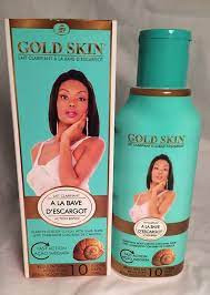 Gold skin clarifying lotion with snail slime