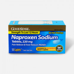 GoodSense® Naproxen Sodium Caplets 220mg 50 count