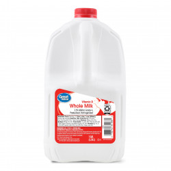 Great Value Whole Vitamin D Milk, 128 fl oz