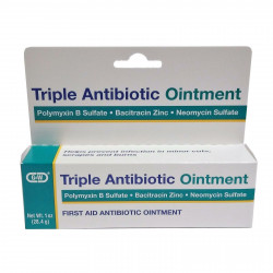 G&w Triple Antibiotic Ointment Bacitracin Neomycin First Aid 1oz