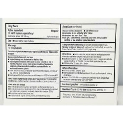 H2 Pharma Miconazole 7 Vaginal Suppositories 100 mg Vaginal Antifungal