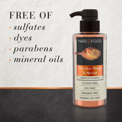 Hair Food Sulfate Free Shampoo, Manuka Honey & Apricot, 10.1 Fl Oz