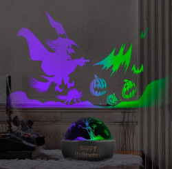 Halloween Lightshow ShadowLights Halloween Scene