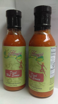 Hawija's Devail Hot Sauce 12 Oz