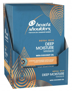 Head & Shoulders Deep Moisture Masque Royal Oils 1.7 Ounce (10 Pieces) (50ml)