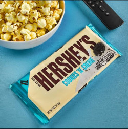 HERSHEY'S, Cookies 'n' Creme Extra Large Candy, Full Size, 4 Oz, Bar