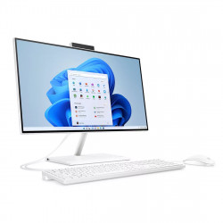 HP 23.8" All-in-One Desktop PC, AMD Ryzen 3 5425U Processor, 8GB Memory, 256GB SSD