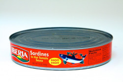 Iberia Oval Sardines In Hot Tomato Sauce