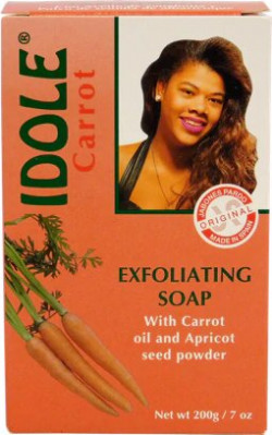 Idole Carrot Exfoliating Soap 7 Oz