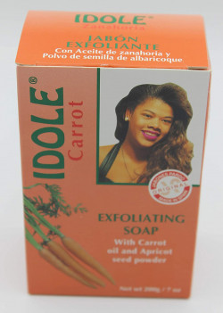 Idole Carrot Exfoliating Soap with Apricot Powder 200g
