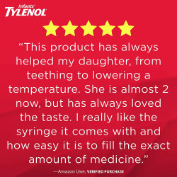 Infants' Tylenol Pain Reliever+Fever Reducer Liquid - Acetaminophen - Grape