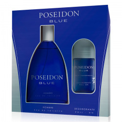 Instituto Espanol Poseidon Blue Eau De Toilette Spray 150ml Set 2 Pieces 2019