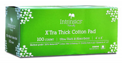 Intrinsics X'tra Thick 2-Ply Cotton Pad, 4"x4"