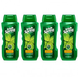 Irish Spring Original Body Wash For Men - 18 Fl Oz 532 Ml (Pack Of 4)