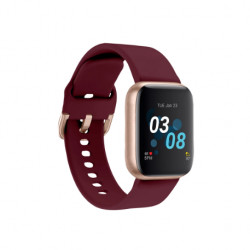 iTouch Air 3 Touchscreen Smartwatch Fitness Tracker with Rose Gold Case, 40mm