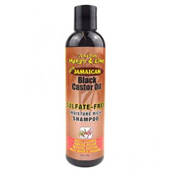 Jamaicana Negro Aceite De Ricino Sulfato Champú Libre