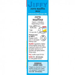 Jiffy Muffin Mix Corn, 8.5-Ounce Boxes