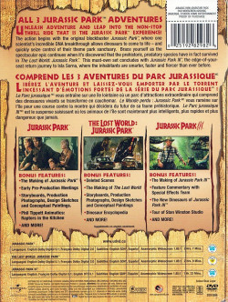 Jurassic Park Adventure Pack (Jurassic Park / The Lost World: Jurassic Park / Jurassic Park III)