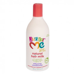 Just For Me Natural Hair Milk Detangling & Silkening Kids Daily Conditioner With Coconut, Shea Butter, Vitamin E & Sunflower Oil, 13.5 Fl Oz