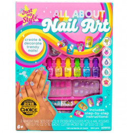 Just My Style All About Nail Art, D.I.Y. Custom Nail Art Activity Kit