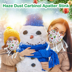 Kids Face Mask, Christmas Kids Mask, Funny Disposable Face Masks 50 Pack-Kids